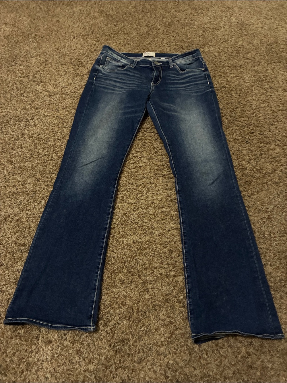 BKE Women's Payton Dark Indigo Bootcut Jeans